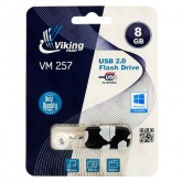 Vikingman VM257 Rubber with Cow Pattern flash drive USB 2.0 - 8GB