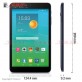 Tablet Alcatel OneTouch Pixi 3 (8) 3G - 4GB